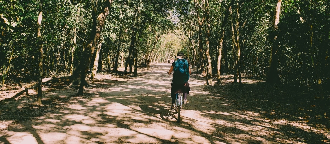 Andare in bici in Sri Lanka