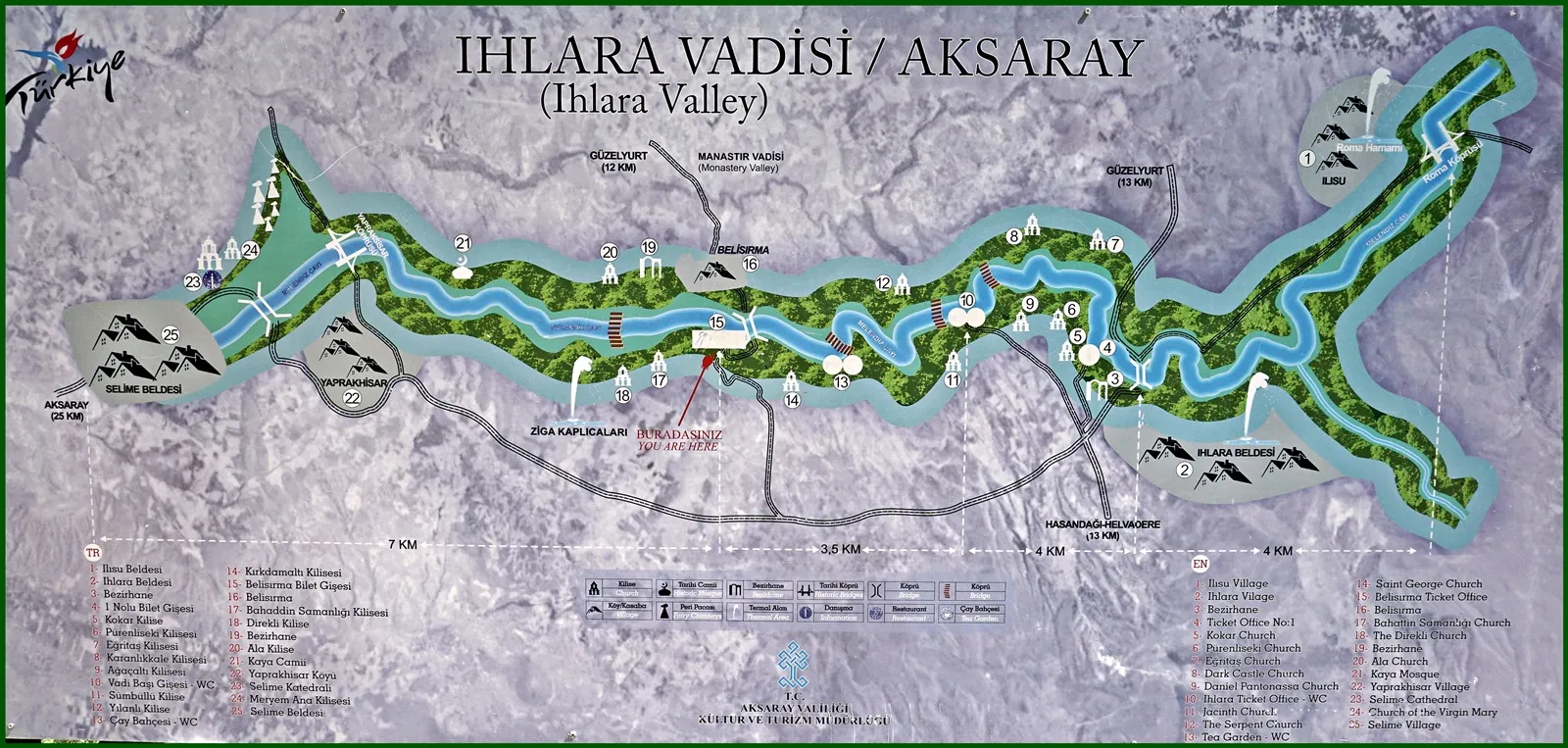 Trekking Cappadocia Valle di Ihlara | Viaggigiovani.it