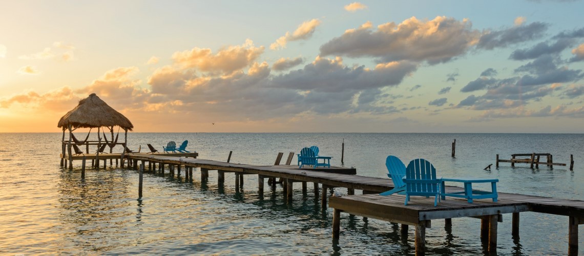 Caye Caulker tramonto
