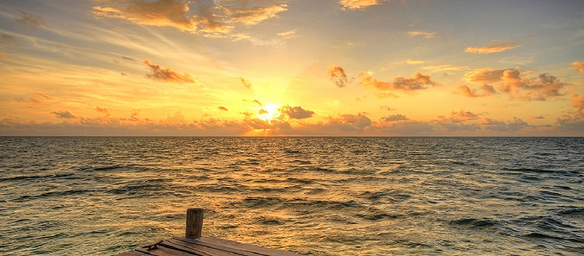Caye Caulker tramonto