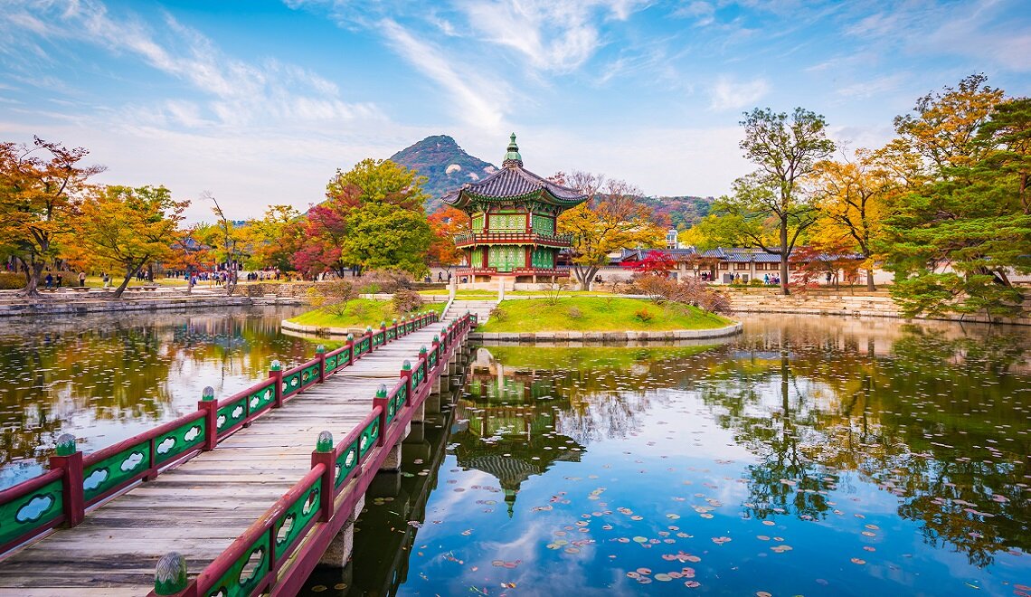 Il palazzo Gyeongbokgung di Seoul in autunno | Viaggigiovani.it