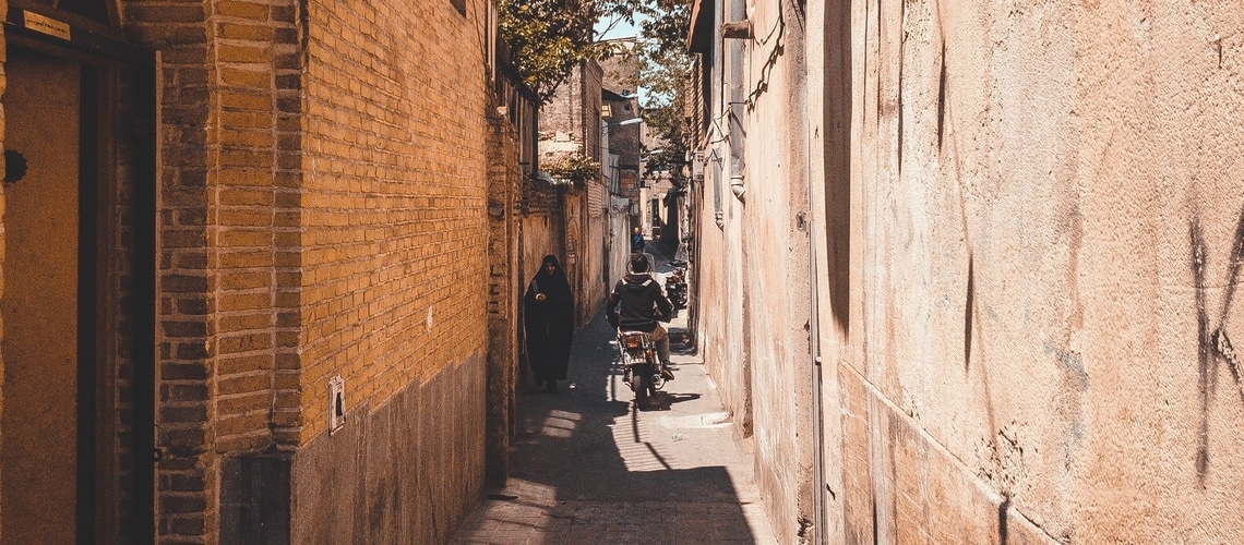 Un vicoletto di Tehran