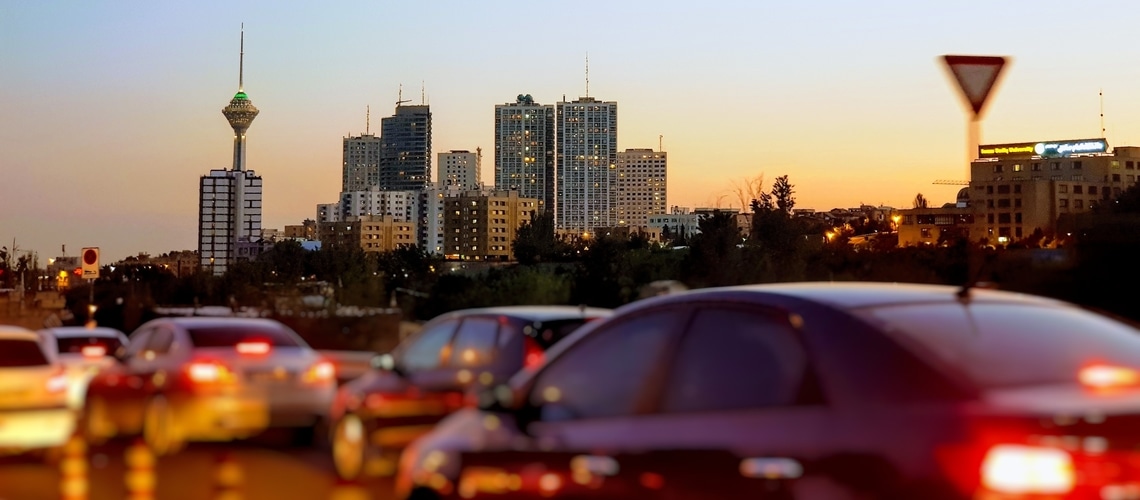 Tehran di notte