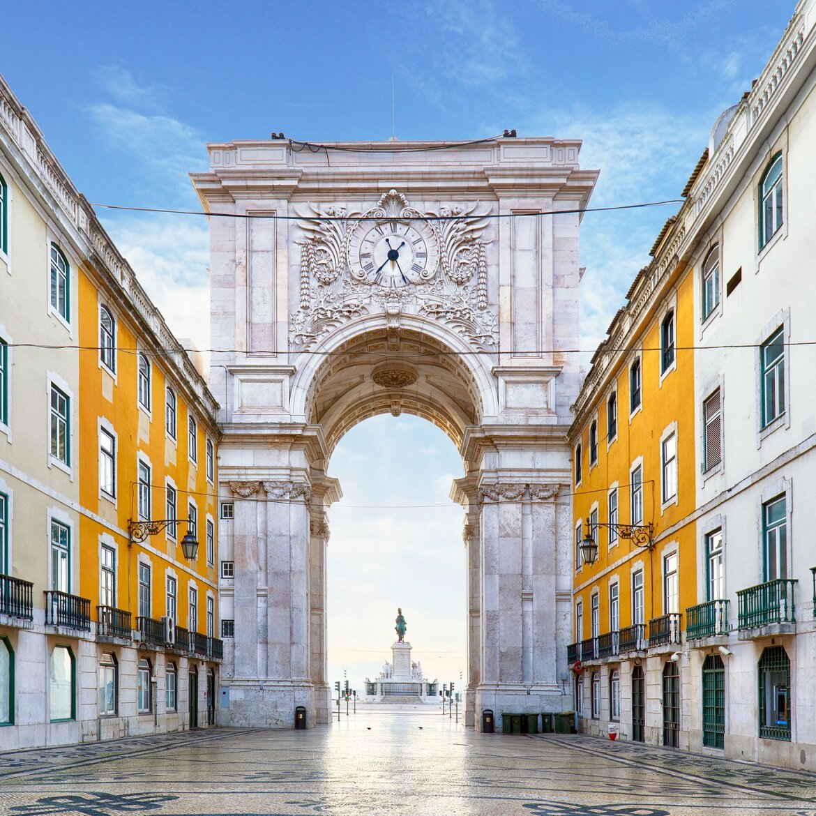 Praca do Comercio a Lisbona | Viaggigiovani.it