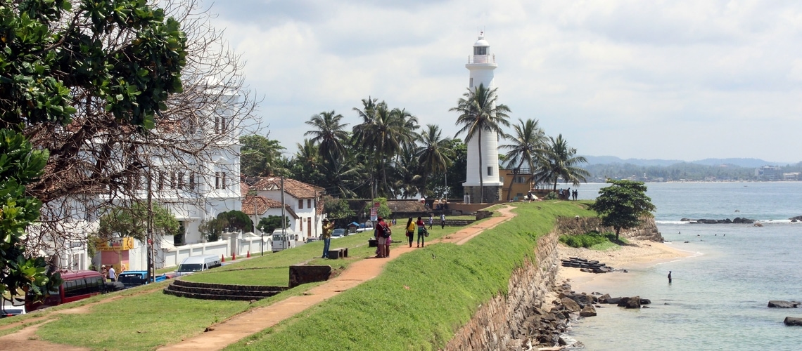 Passeggiare a Galle Fort