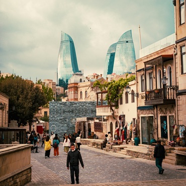 Città vecchia di Baku | Orkhan Musayev on Unsplash | Top 5 Azerbaijan