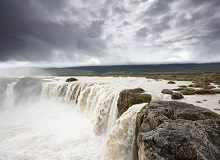 La leggendaria cascata di Godafoss