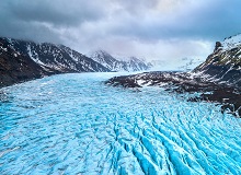 Il ghiacciaio Vatnajökull nello Skaftafell NP