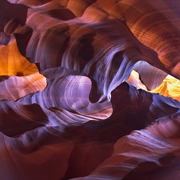 Gioco di luci nell'Antelope Canyon | Top 10 Usa