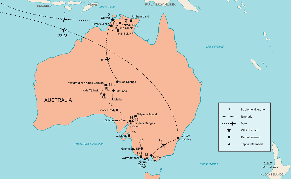 Itinerario Tour Australia Original | #Australia #viaggigiovani