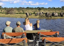 Escursione in barca sul Chobe