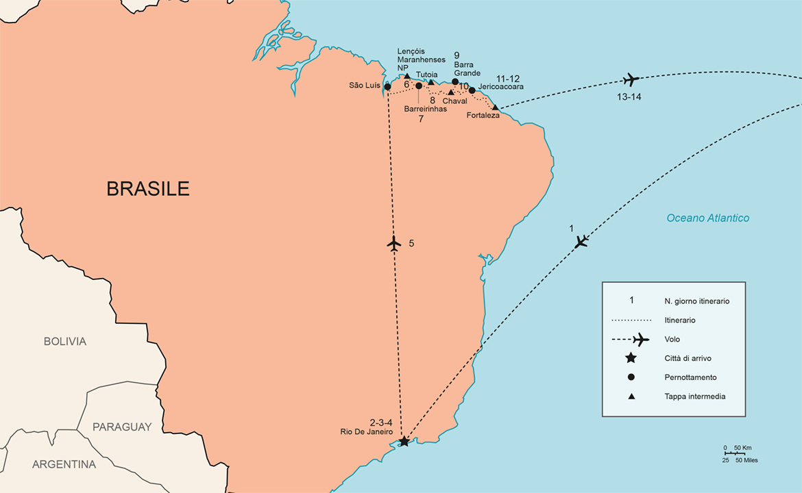Itinerario Tour Brasile Original | #ViaggioBrasile #viaggigiovani