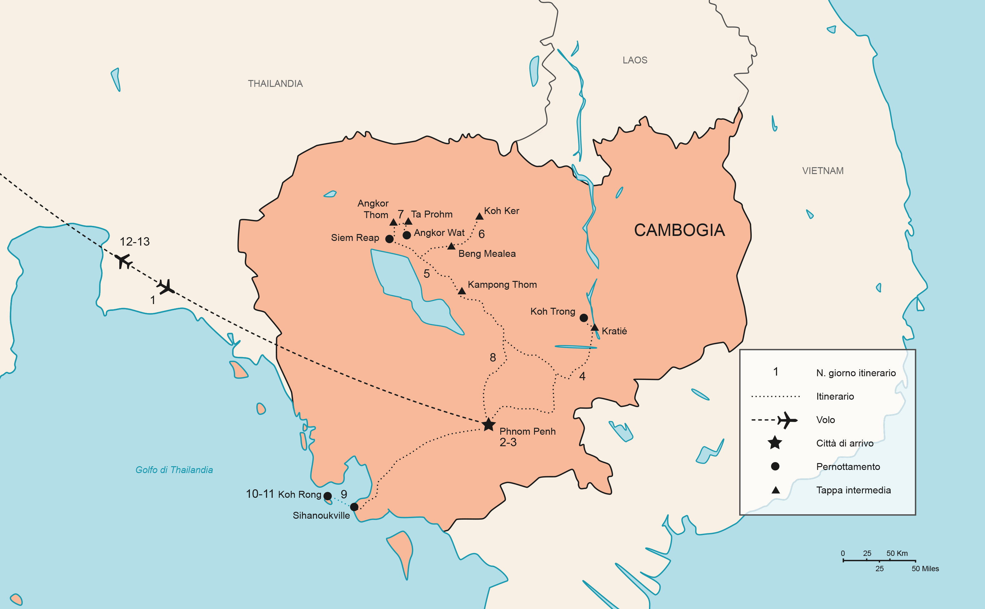 Itinerario Tour Cambogia Original | #Cambogia #viaggigiovani