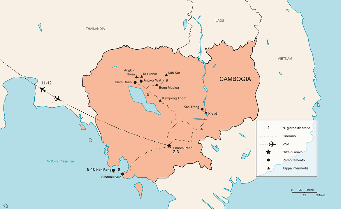 Itinerario Tour Cambogia Original | #Cambogia #viaggigiovani