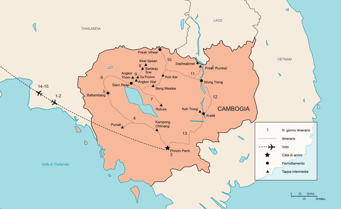 Itinerario Tour Cambogia Special | #ViaggioCambogia #viaggigiovani