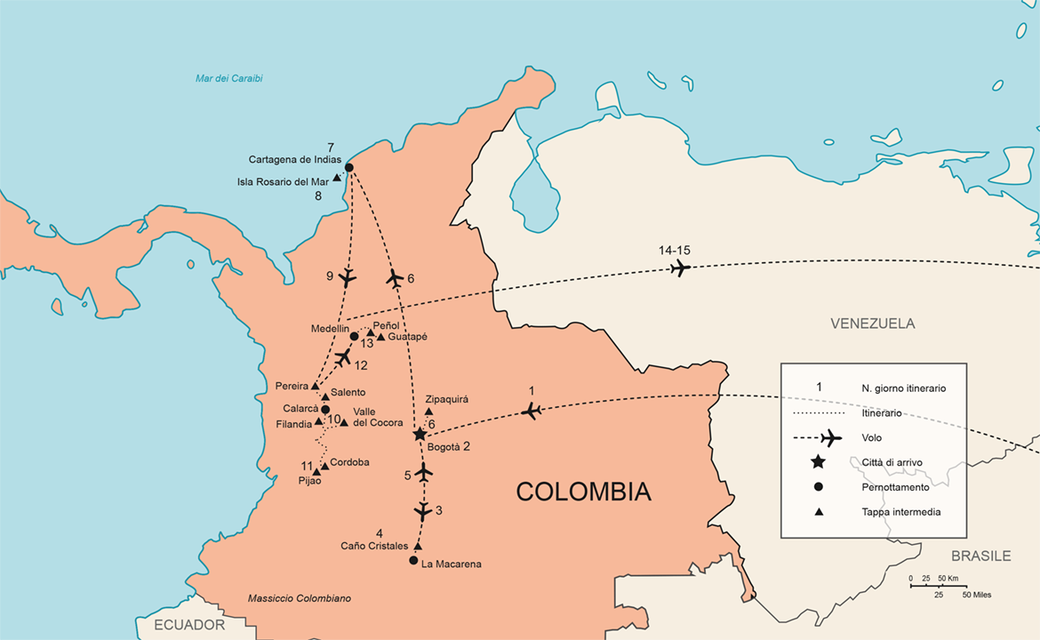 Itinerario Tour Colombia Special | #ViaggioColombia #viaggigiovani