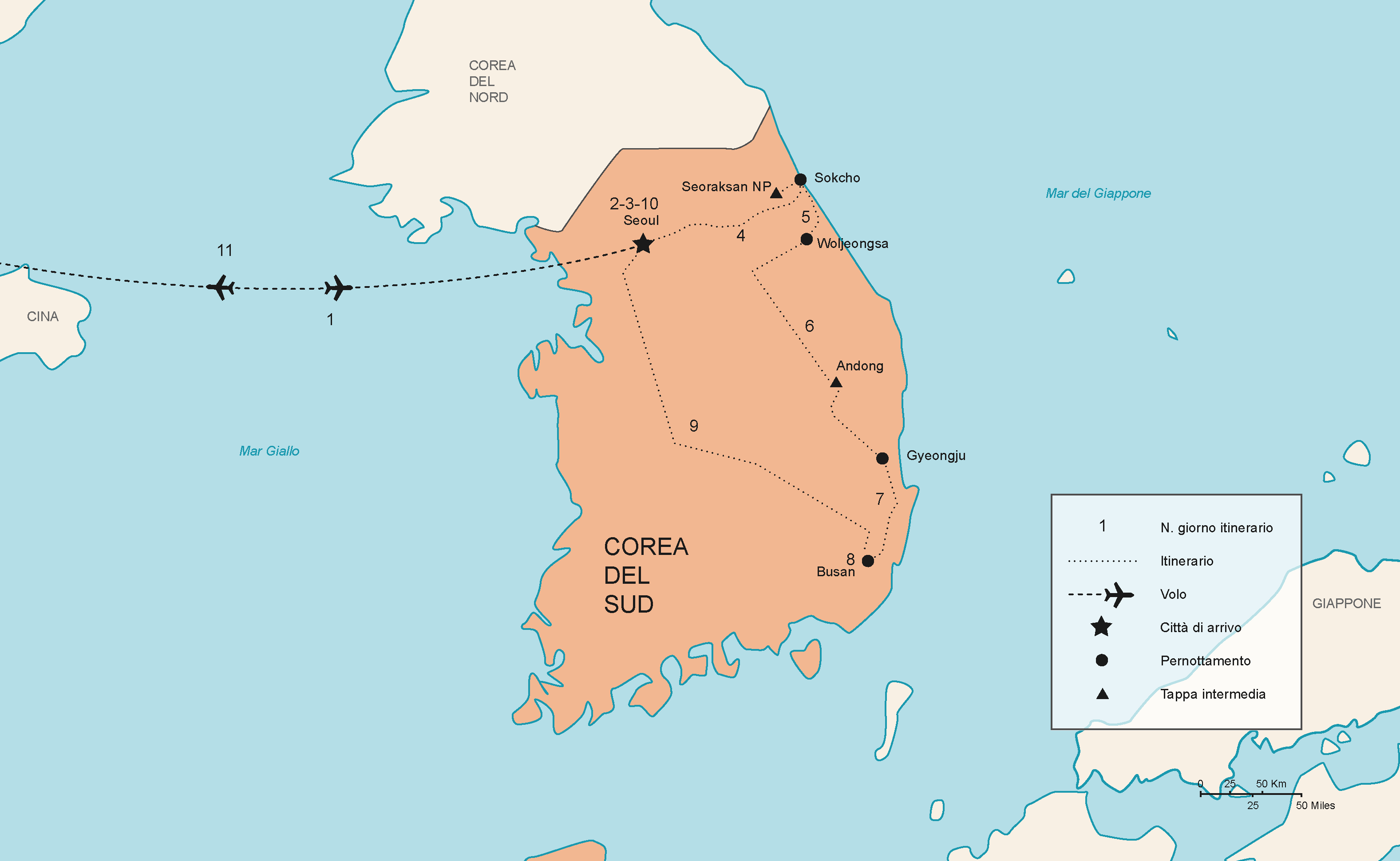 Itinerario Tour Corea del Sud Original | #Corea #viaggigiovani