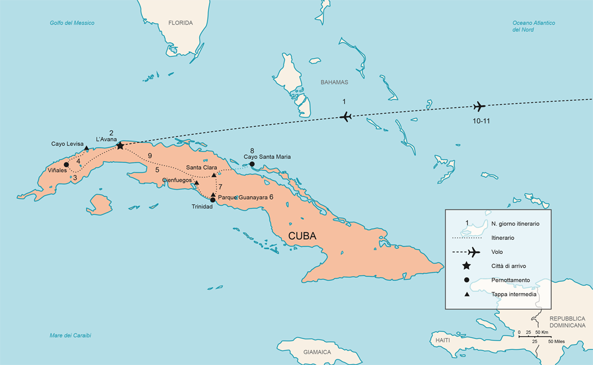 Itinerario Tour Cuba Essential | #Cuba #viaggigiovani