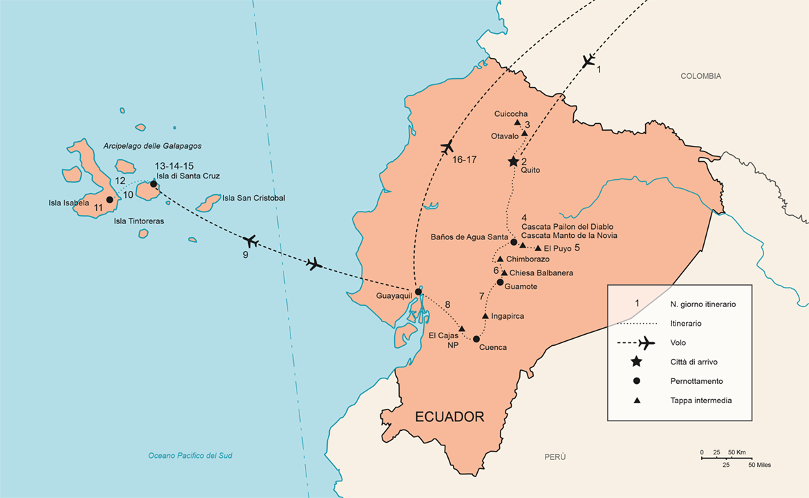 Itinerario Tour Ecuador Galapagos| #Ecuador #viaggigiovani
