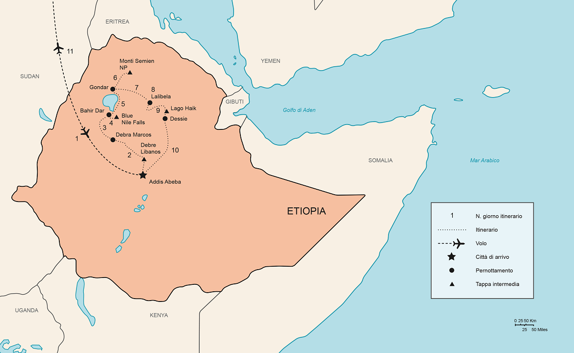 Itinerario Tour Etiopia Essential | #ViaggioEtiopia #viaggigiovani