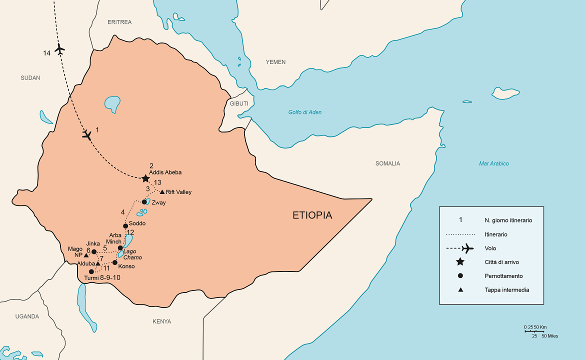 Itinerario Tour Etiopia Special | #ViaggioEtiopia #viaggigiovani