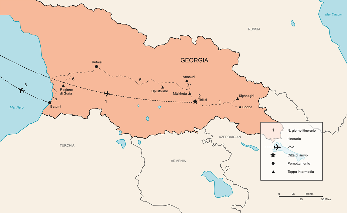 Itinerario Tour Georgia Original | #Georgia #viaggigiovani