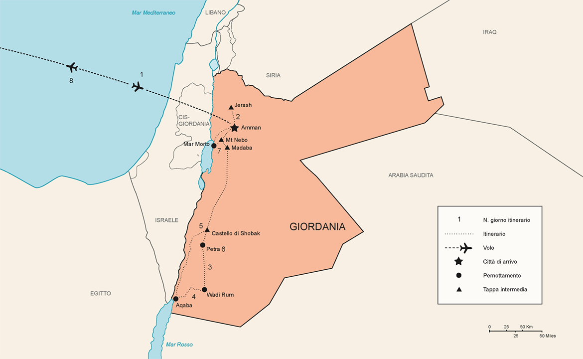 Itinerario Tour Giordania Essential | #Giordania #viaggigiovani