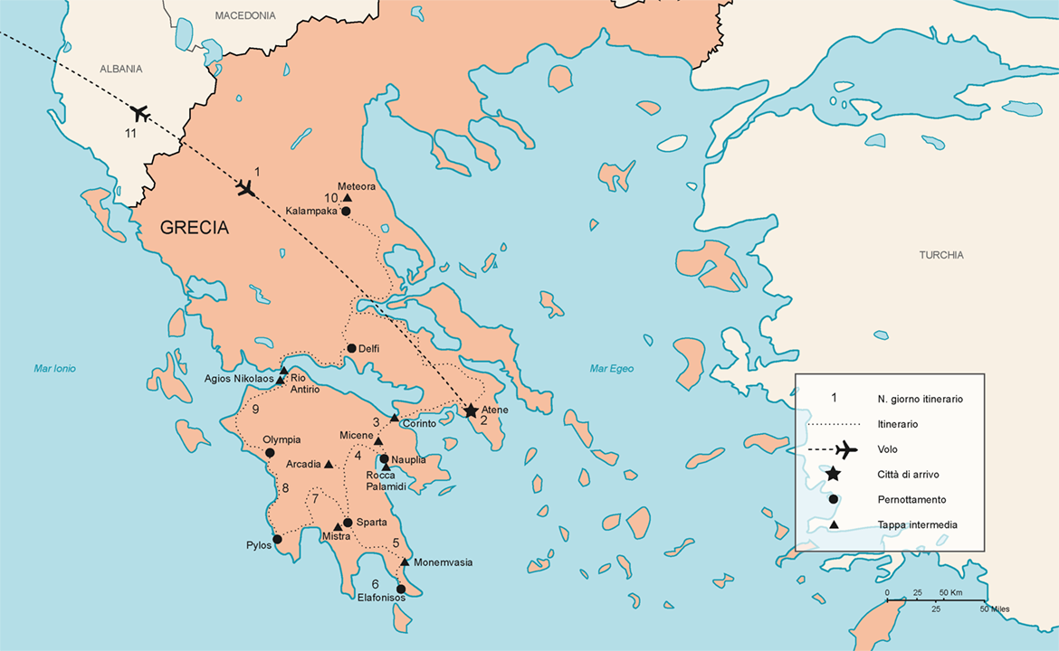 Itinerario Tour Grecia Original | #Grecia #viaggigiovani