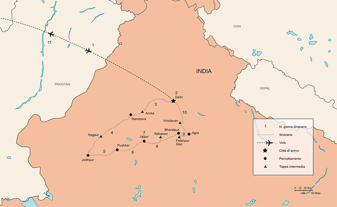 Itinerario Tour India Pushkar Festival | #TourIndia #viaggigiovani