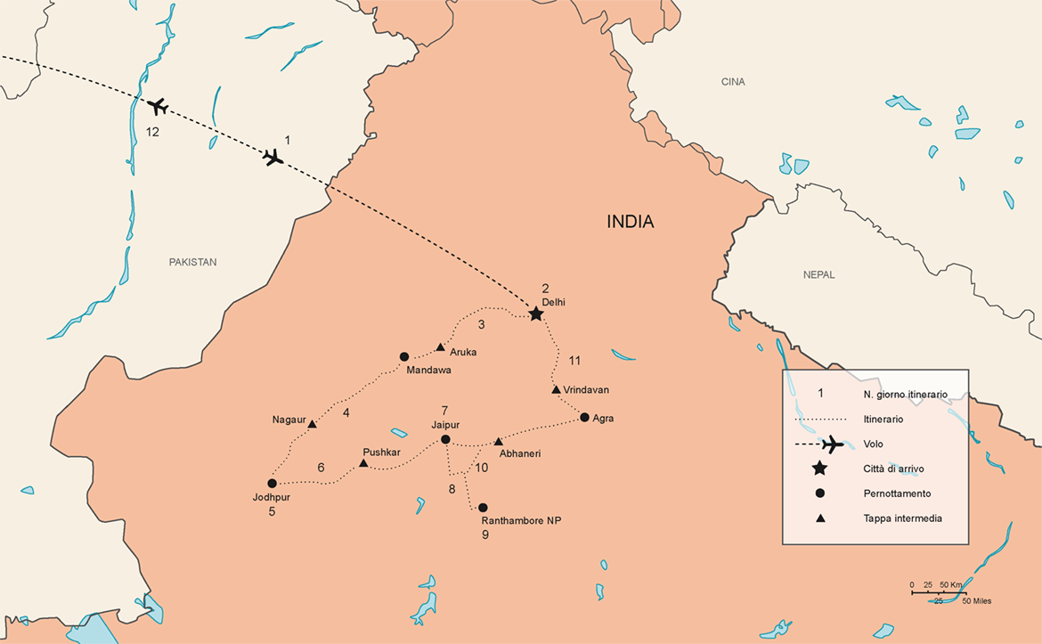Itinerario Tour India Rajasthan Special | #TourIndia #viaggigiovani
