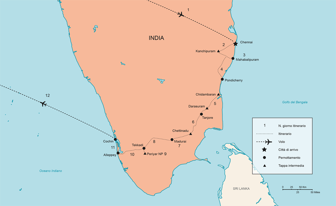 Itinerario Tour India Tamil e Kerala | #TourIndia #viaggigiovani