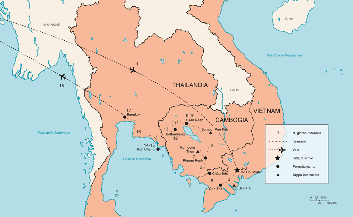 Itinerario Tour Indocina Special | #ViaggioCambogia #viaggigiovani