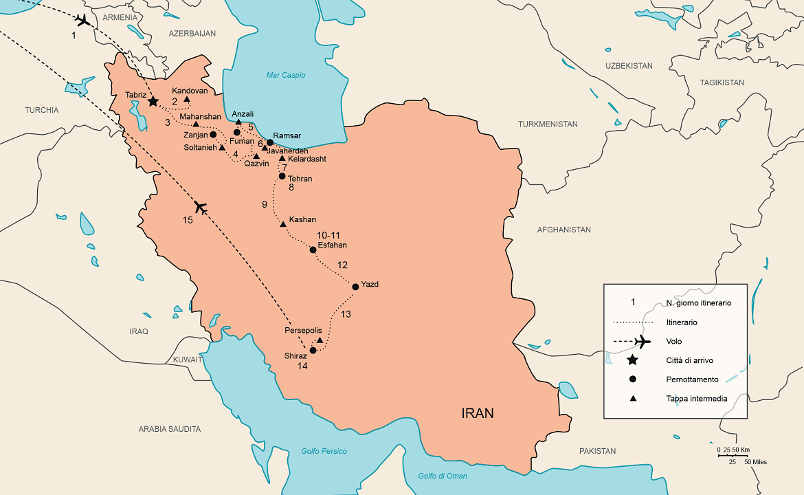 Itinerario Tour Iran Special | #Iran #viaggigiovani