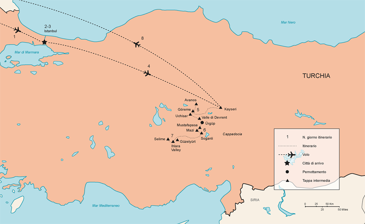 Itinerario Tour Istanbul e Cappadocia | #Turchia #viaggigiovani