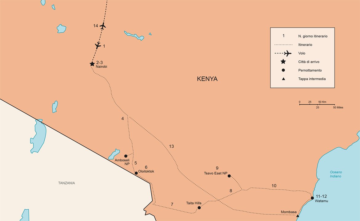 Itinerario Tour Kenya Original | #Kenya #viaggigiovani