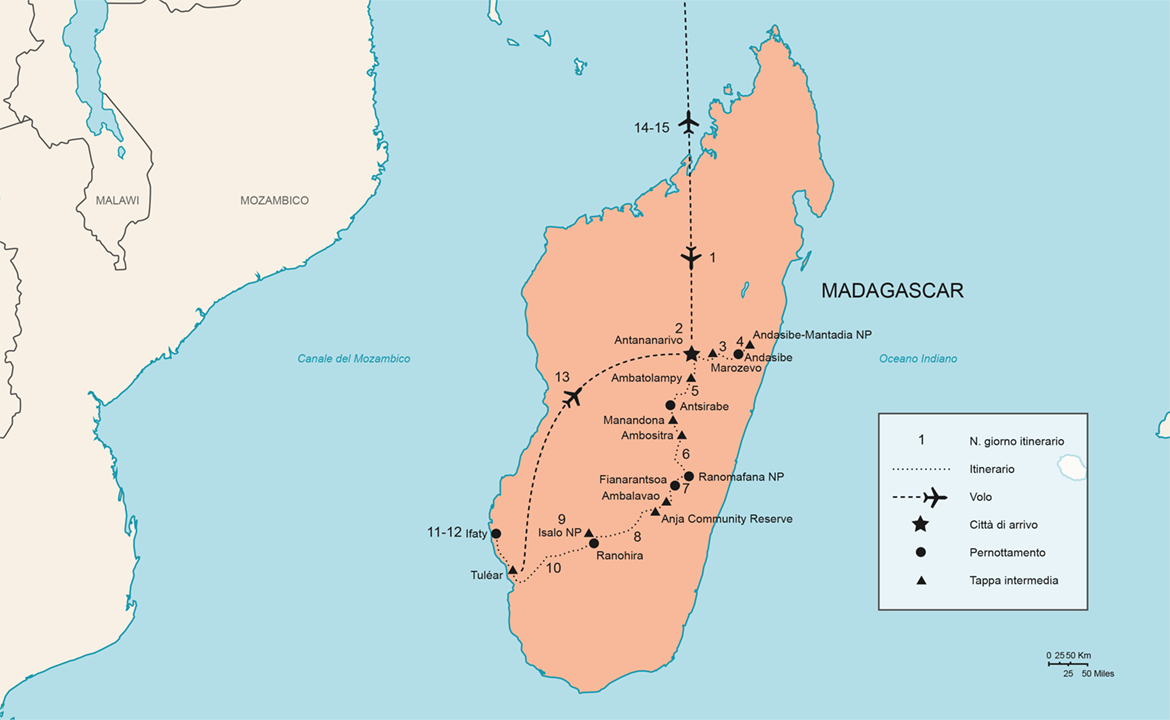 Itinerario Tour Madagascar Essential | #Madagascar #viaggigiovani