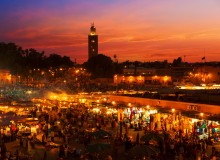 Tramonto a Marrakech
