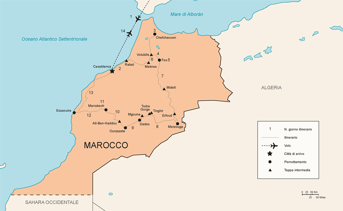 Itinerario Tour Marocco Special | #Marocco #viaggigiovani
