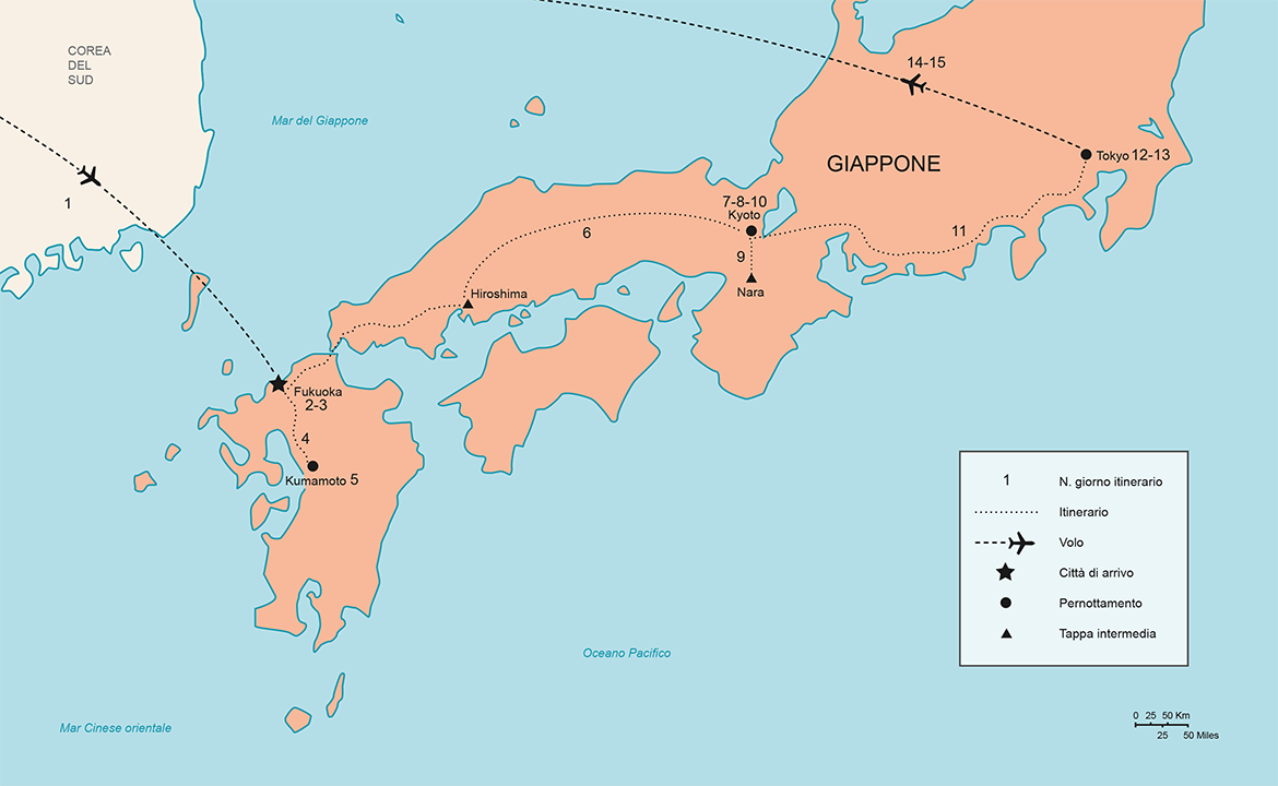 Itinerario Tour Giappone Kyushu | #Giappone #viaggigiovani