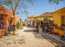 Stradina sull'isola di Fadiouth