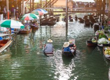 Mercato galleggiante di Damnoen Saduak