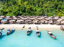 Villaggio dei pescatori Moken