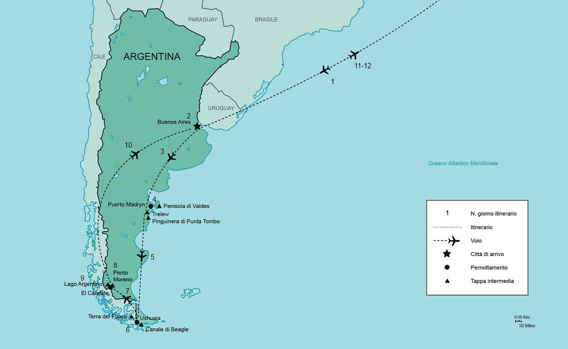 Itinerario Argentina Sur | #Argentina #viaggigiovani