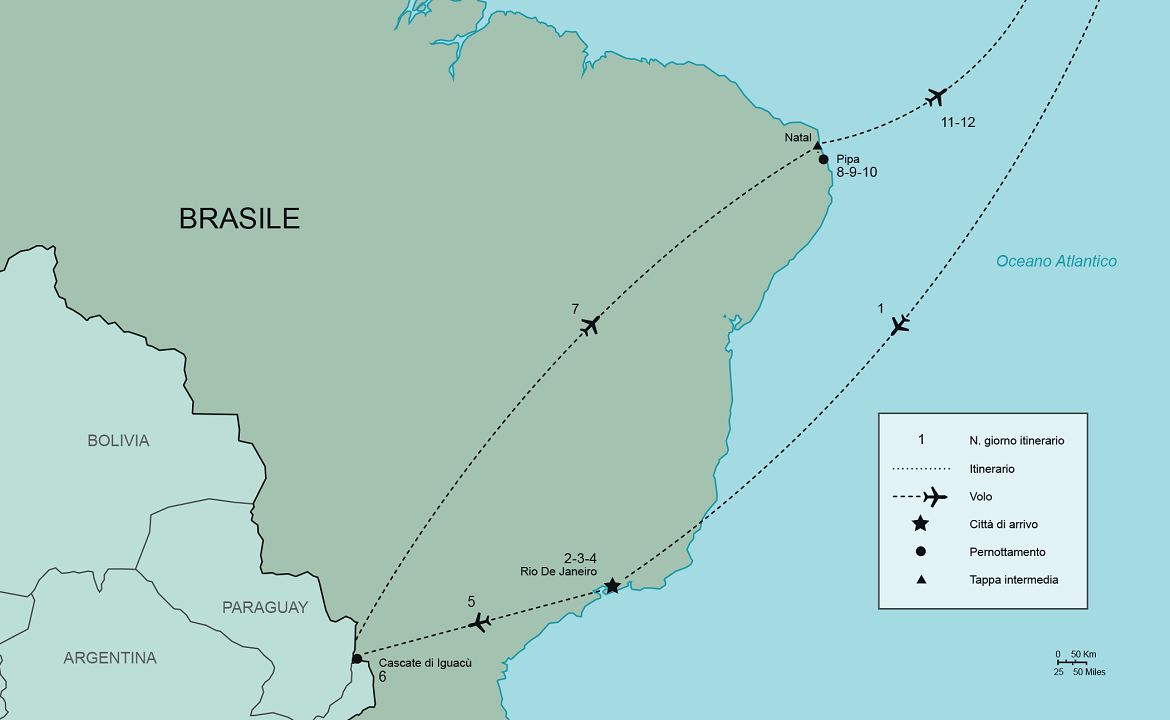 Itinerario Brasile Classico | #Brasile #viaggigiovani