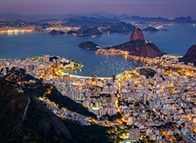 Rio de Janeiro di notte