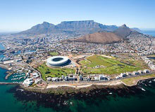Cape Town dall'alto