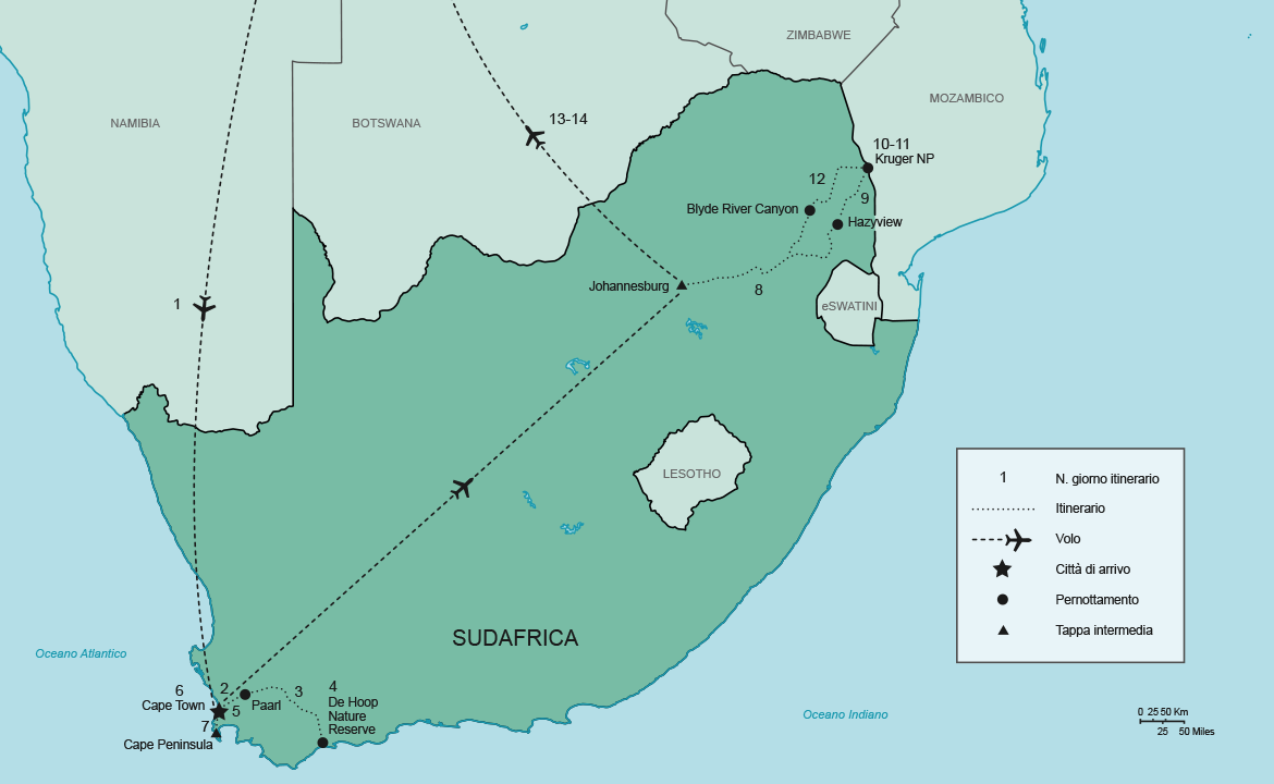 Itinerario Cape Town e Kruger Park | #Sudafrica #viaggigiovani