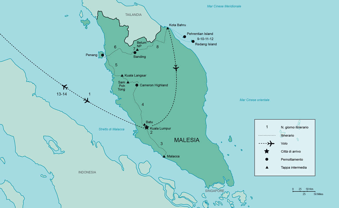 Itinerario Il meglio della Malesia | #Malesia #viaggigiovani