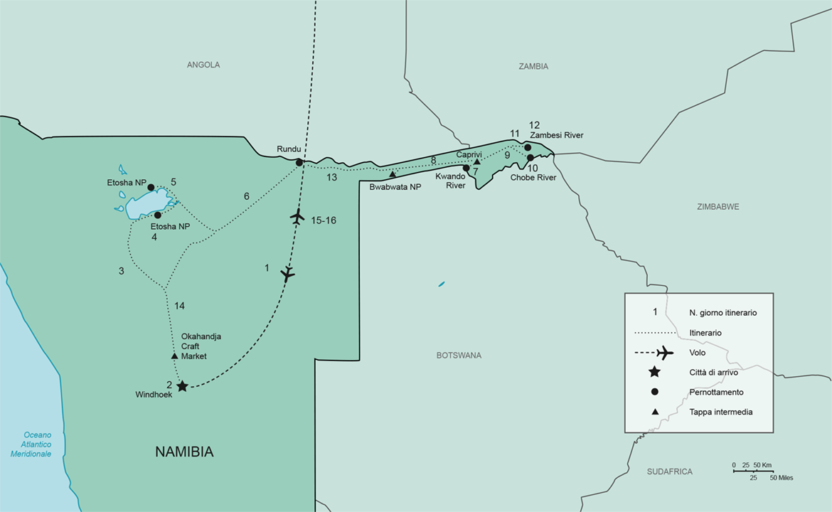 Itinerario Namibia Wild | #Namibia #viaggigiovani