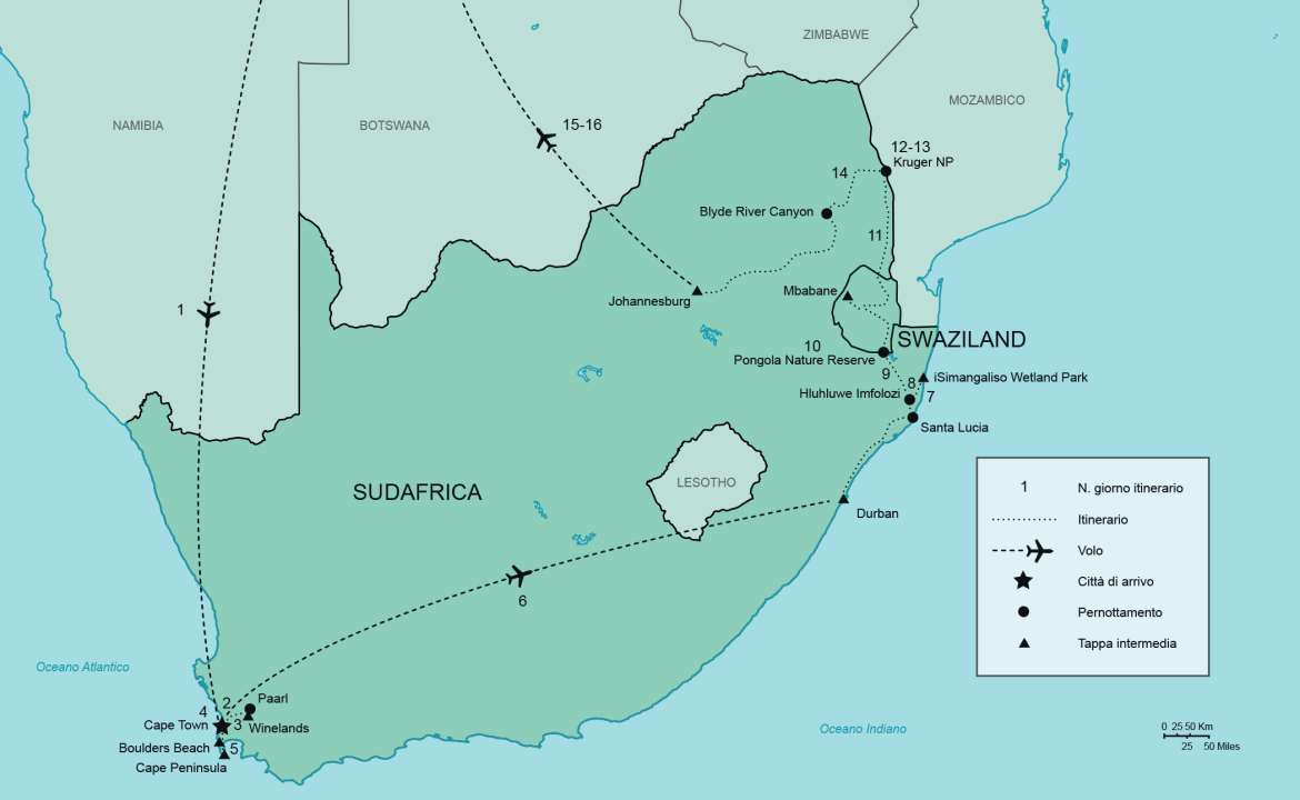 Itinerario Sudafrica il Meglio | #Sudafrica #viaggigiovani
